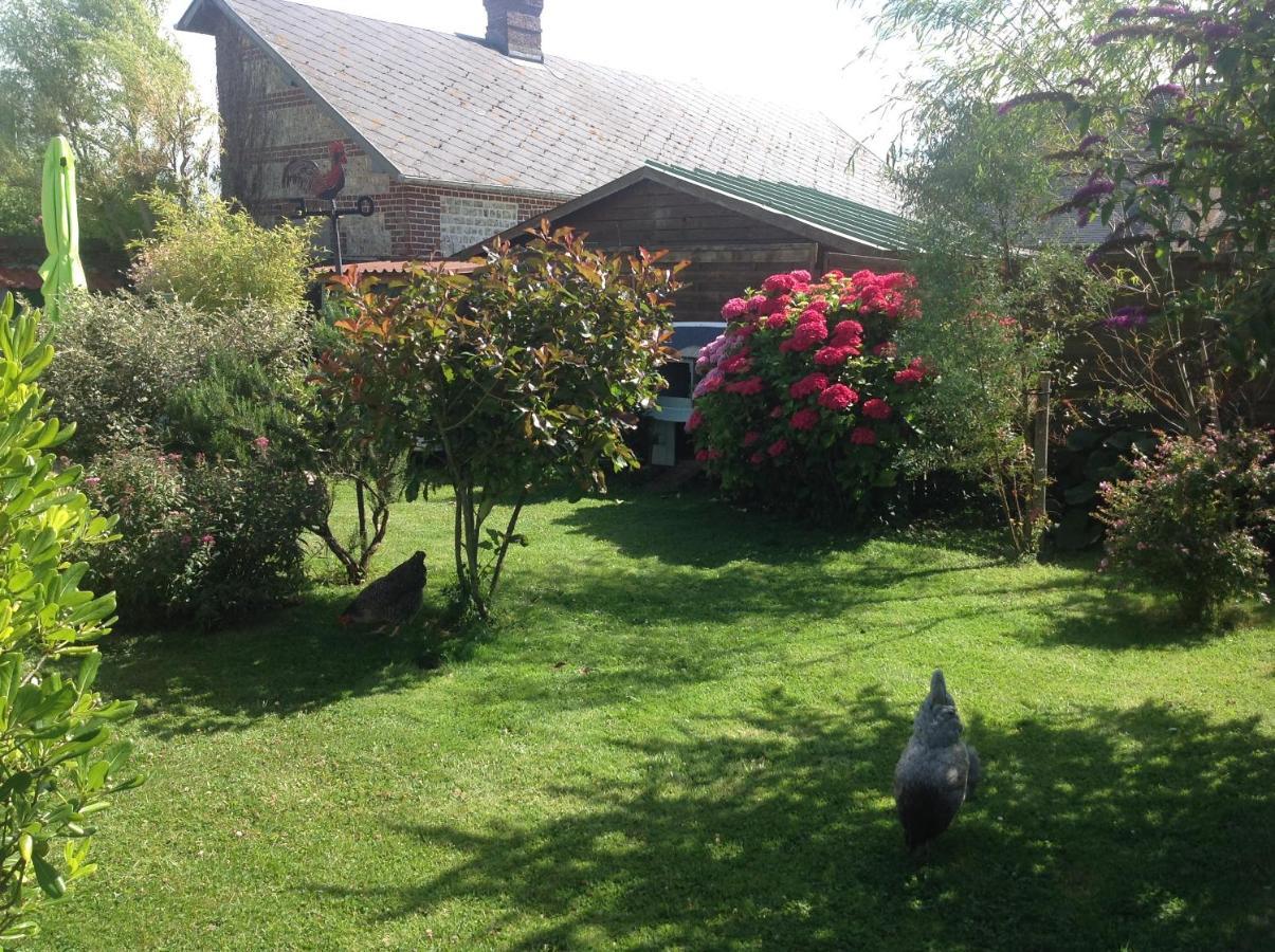 לינה וארוחת בוקר Thiétreville Le Jardin Des Poules מראה חיצוני תמונה